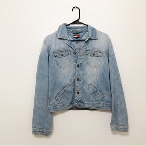 Tommy Hilfiger denim jean jacket vintage